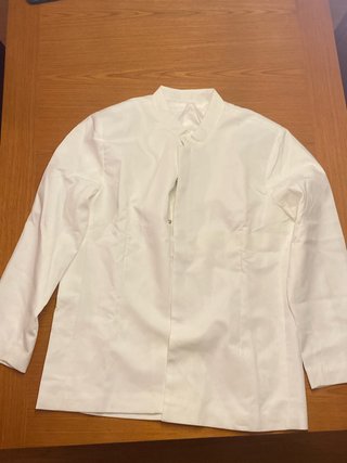 Casaca Blanca de Hombre Talla XXL