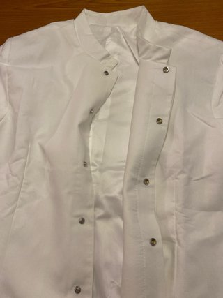Casaca Blanca de Hombre Talla XXL