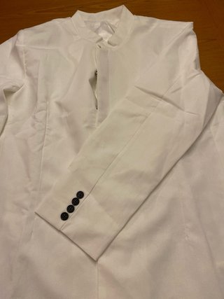 Casaca Blanca de Hombre Talla XXL