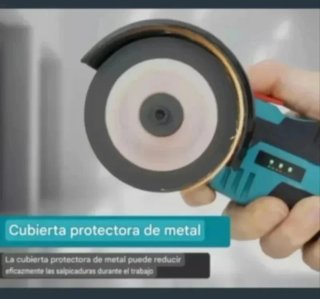 Mini Amoladora Angular Inalámbrica  (2 Baterías)