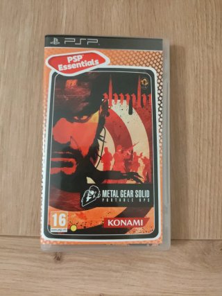 Metal Gear Solid Portable Ops PSP