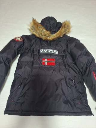 Chaquetón Geographical Norway Negro Talla 16 años