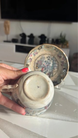 Chávena de Chá com Pires Petrus Regout Maastricht