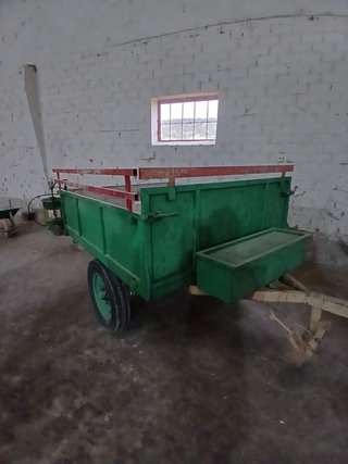 Carro remolque para motocultor