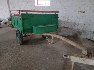 Carro remolque para motocultor