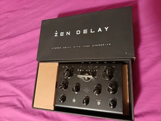Pedale Zen Delay con tubo Overdrive