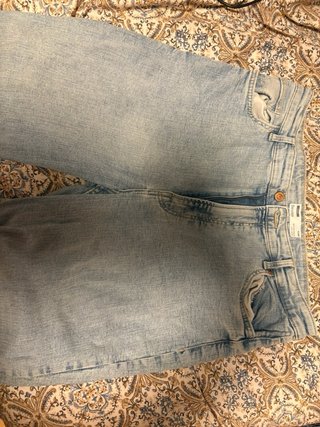 Pantalones vaqueros campana Bershka Talla L