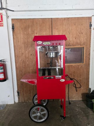 Máquina de Palomitas con Carrito