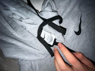 Chaqueta Nike Gris con Cremallera