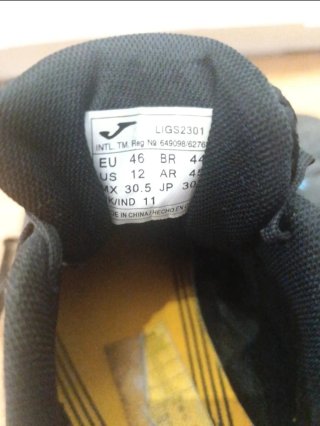 Zapatillas Joma Fútbol Sala Liga 5 Negras
