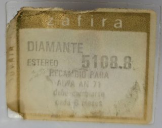 Aguja Tocadiscos AIWA AN 71 Diamante