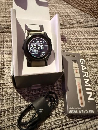 Garmin Fenix 7X Pro Zafiro Gris/Naranja