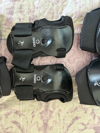 Set 3 protecciones Oxelo Talla S