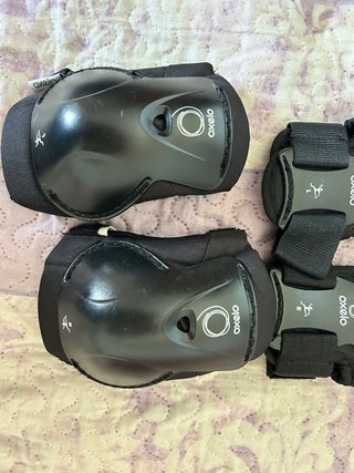 Set 3 protecciones Oxelo Talla S