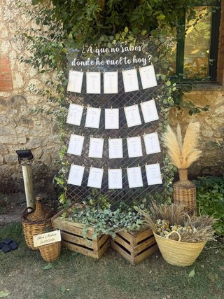 Seating plan para bodas o eventos