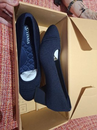 Zapatos de tacón negros