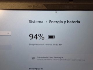Portátil Lenovo T9400 8GB SSD Windows 11
