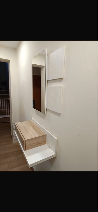 Mueble Recibidor con Espejo