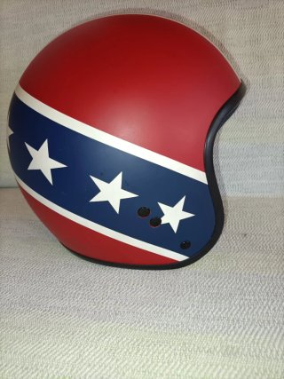 Casco Moto Jet Estilo Custo Vintage