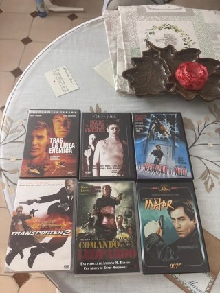 Lote dvd 5 euros todas