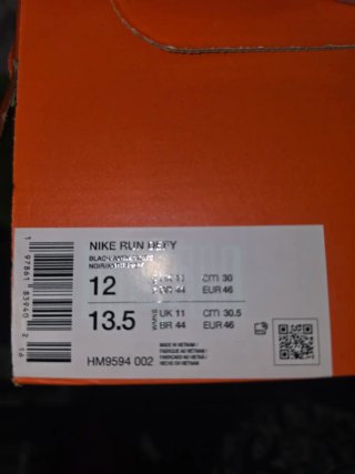 Zapatillas Nike Negras Sin estrenar