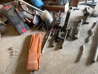 Gimnasio en casa multifuncional