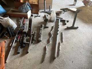 Gimnasio en casa multifuncional