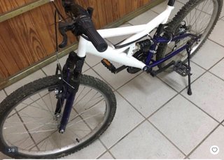 Bicicleta de Montaña 24 Pulgadas Doble Suspensión