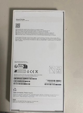 iPhone 17 Pro Max