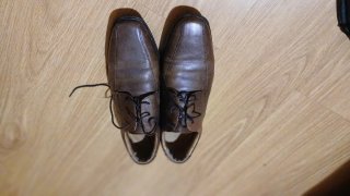 Zapatos de vestir de piel auténtica
