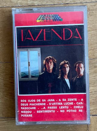 Musicassetta Tazenda 1988