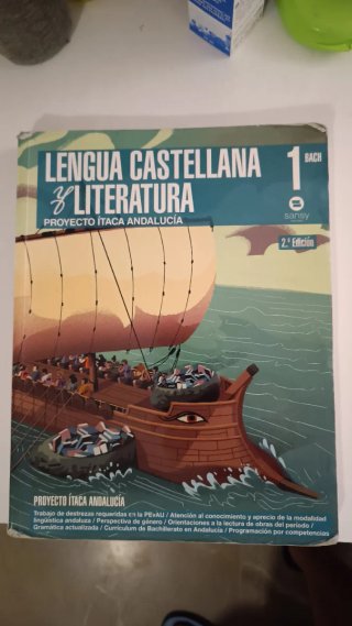 Lengua castellana y literatura, 1 BACH