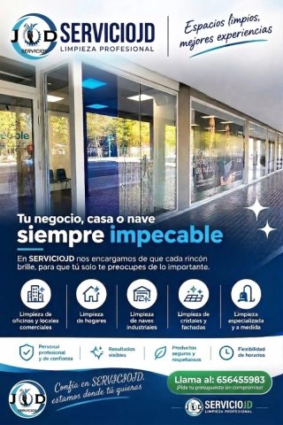 Expertos en Limpieza y Mantenimiento de Espacios.