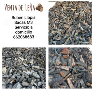 Leña de olivo para chimenea