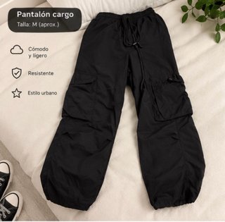 Pantalón Cargo Negro talla niño de 10-11 años