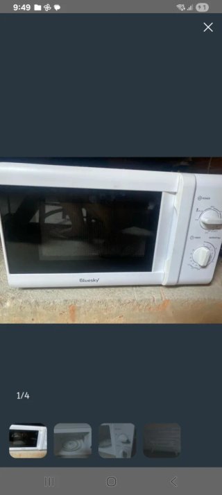 Microondas Bluesky Blanco
