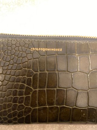 Cartera Grande Adolfo Domínguez Marrón