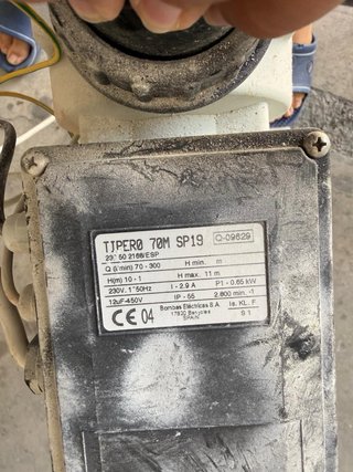Motor Bomba de Agua