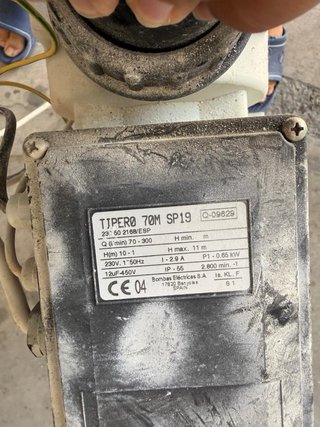 Motor Bomba de Agua
