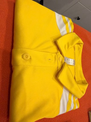 Polo de Golf Adidas Amarillo