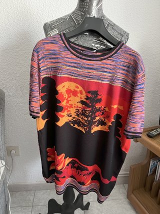 Jersey M/C con estampado paisaje