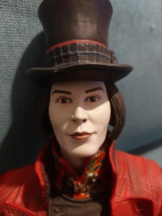 Figura Willy Wonka 18 NECA con Sonido #Willy Wonka
