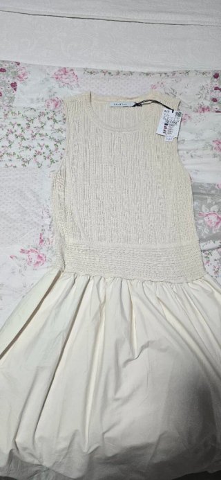 Vestido Pedro del Hierro Beige Talla S