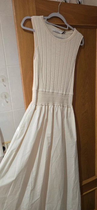 Vestido Pedro del Hierro Beige Talla S