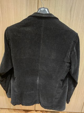 Blazer Americana de Pana Negra