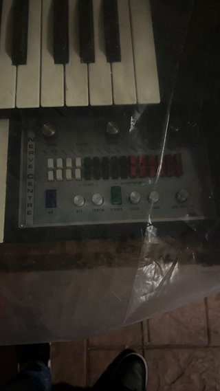Órgano Vintage Crumar Haven Doble Teclado-REPARAR