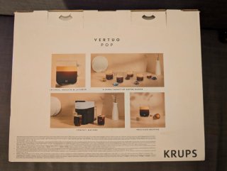 Cafetera Nespresso Vertuo Pop Krups Roja