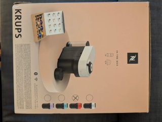 Cafetera Nespresso Vertuo Pop Krups Roja
