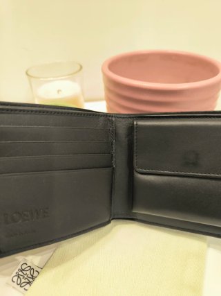 Cartera Loewe Negra Piel