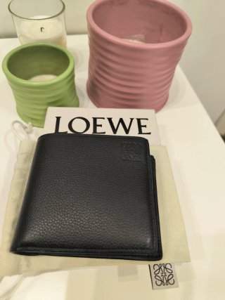 Cartera Loewe Negra Piel